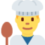 Emoji de hombre cocinero en Twitter