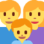 family: man, woman, boy Emoji on Twitter